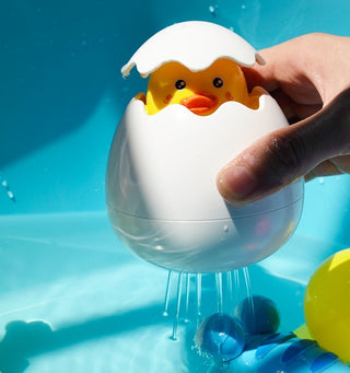 Bath Toy Raining Cloud Duck Egg