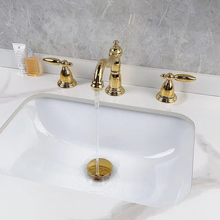 Retro Double Handle Three-Hole Faucet