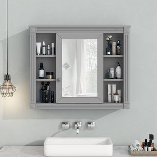 Wall Mounted Mirror Storage Cabinet