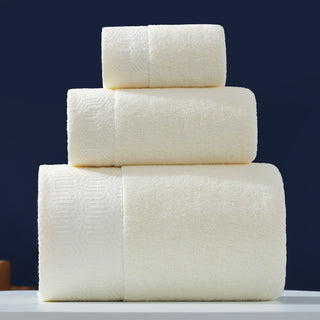 Pure Cotton Towels Three-piece