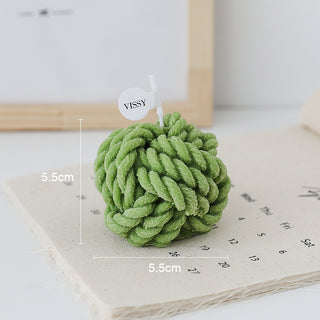 Souvenir Photo Props Small Wool Candles