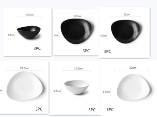 Household 5-inch Bowls And Plates Single