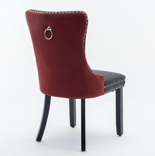Modern High-End Tufted Solid Wood