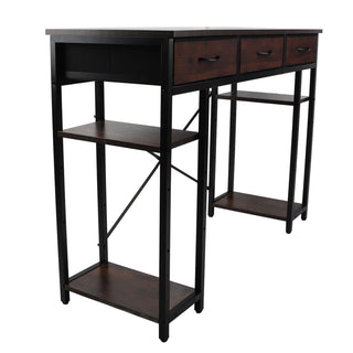 Retro Style Versatile Computer Desk