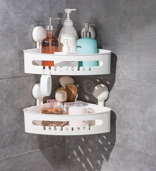 Wall-Mounted Free Punching Toilet Shelf