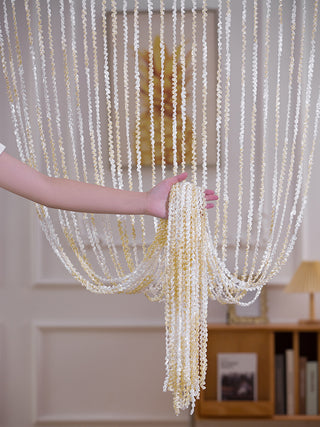 Pearl Tassel Partition Curtain for Living Room