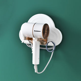 Non-Perforated Foldable Hair Dryer Hanger