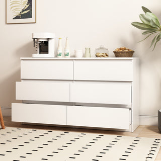 Large 6 Drawer Chest Dresser