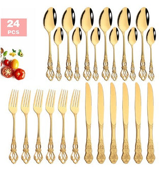 Steel Cutlery Spoon West Dinnerware Set