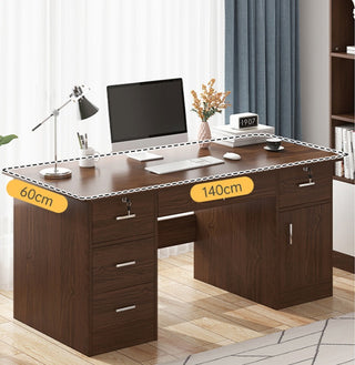 Classic Oak Wood Office Desk