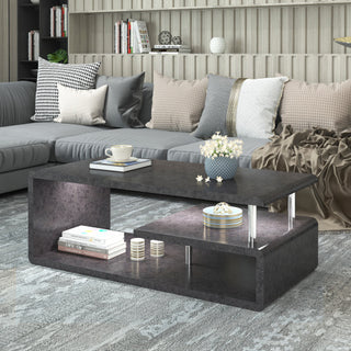 High Gloss LED Coffee Table