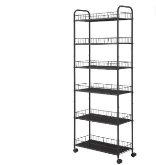 Layer Storage With Wheels (6 Shelves)